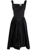 Sunday midi dress in black