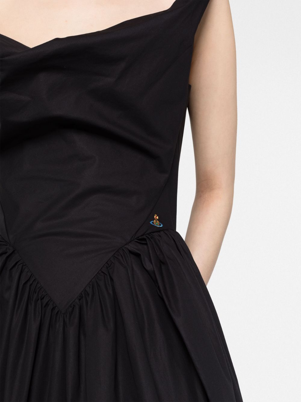 Abito Sunday midi in nero 