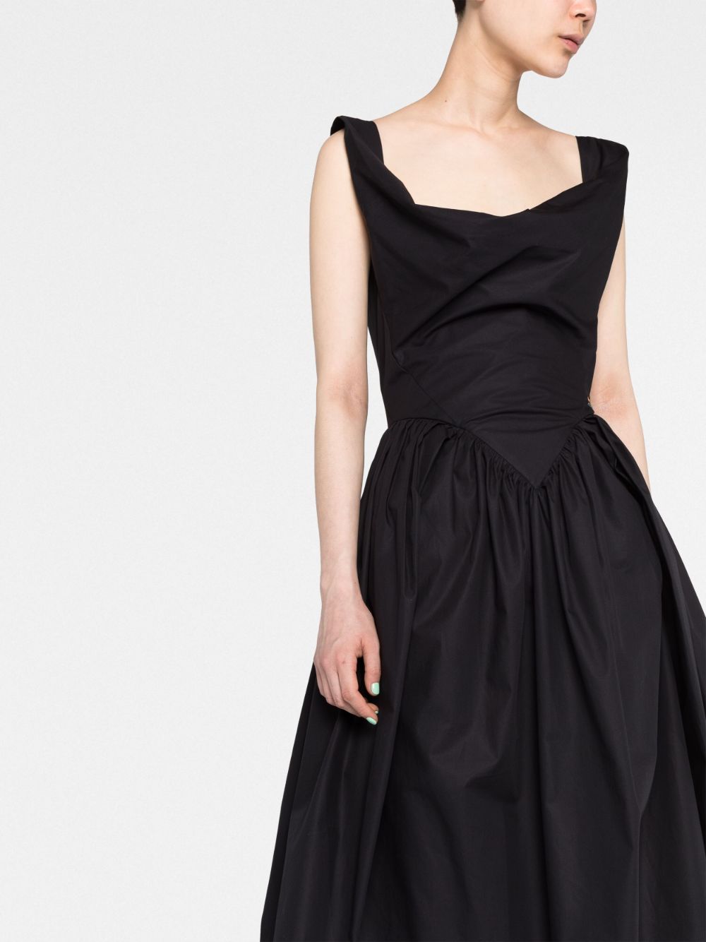 Abito Sunday midi in nero 