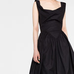 Abito Sunday midi in nero 