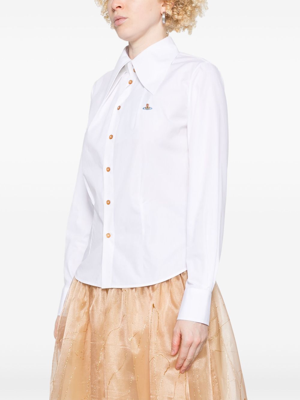 Camicia Violin in bianco 