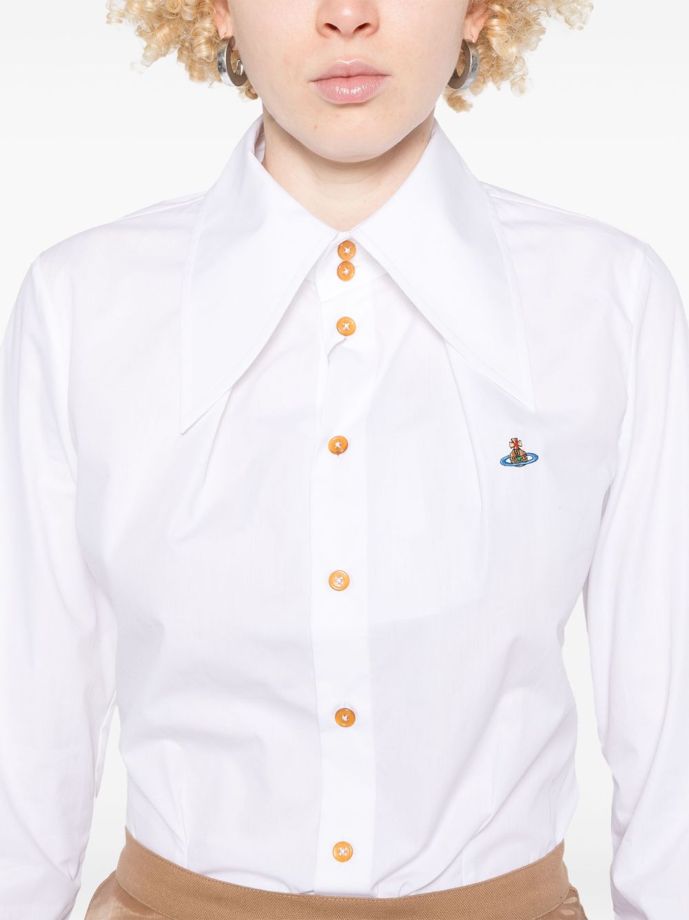 Camicia Violin in bianco 
