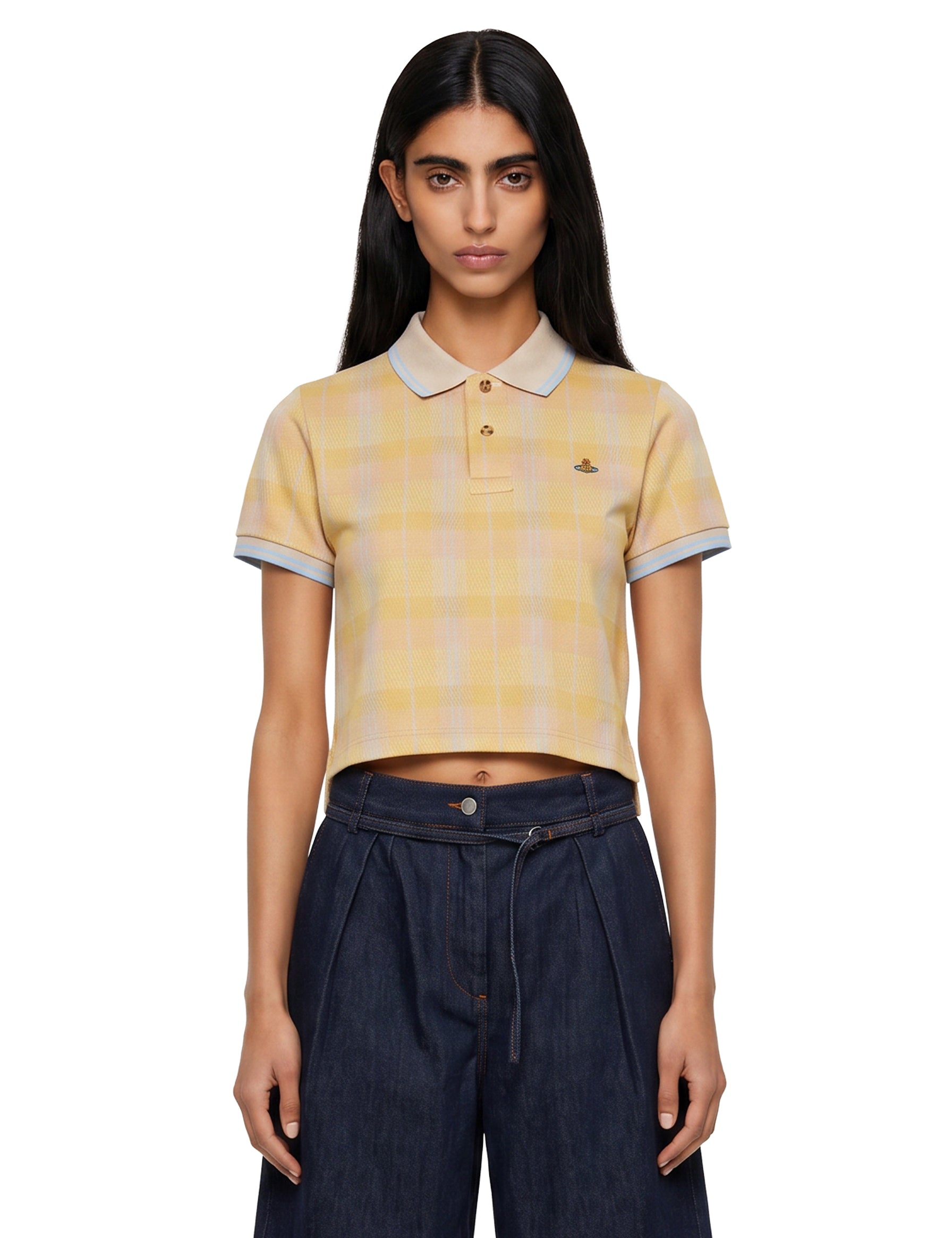 Polo Classic in cotone con logo Orb 