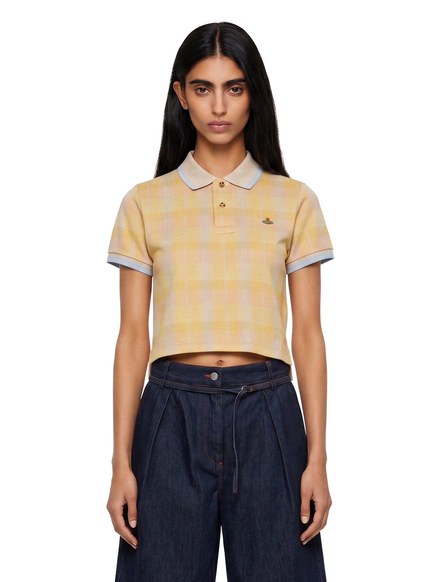 Polo Classic in cotone con logo Orb 