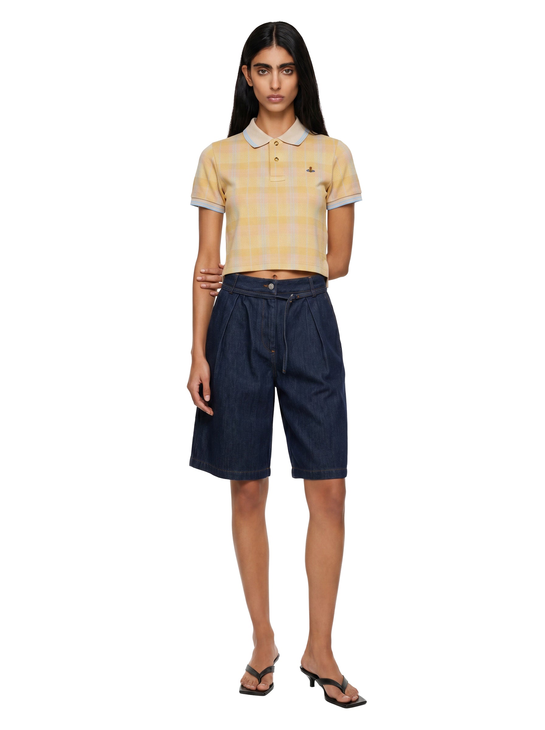 Polo Classic in cotone con logo Orb 