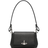 Borsa con logo hazel in nero 