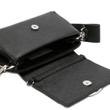 Borsa con logo hazel in nero 