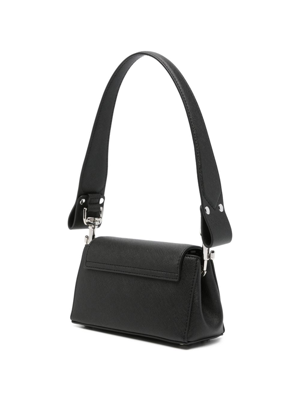 Borsa con logo hazel in nero 