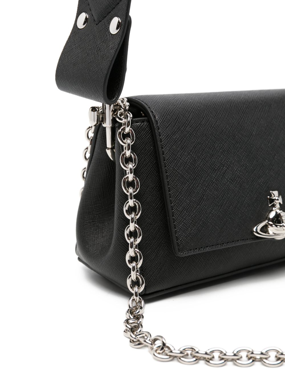 Borsa con logo hazel in nero 