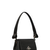 Borsa con logo Hazel in nero 