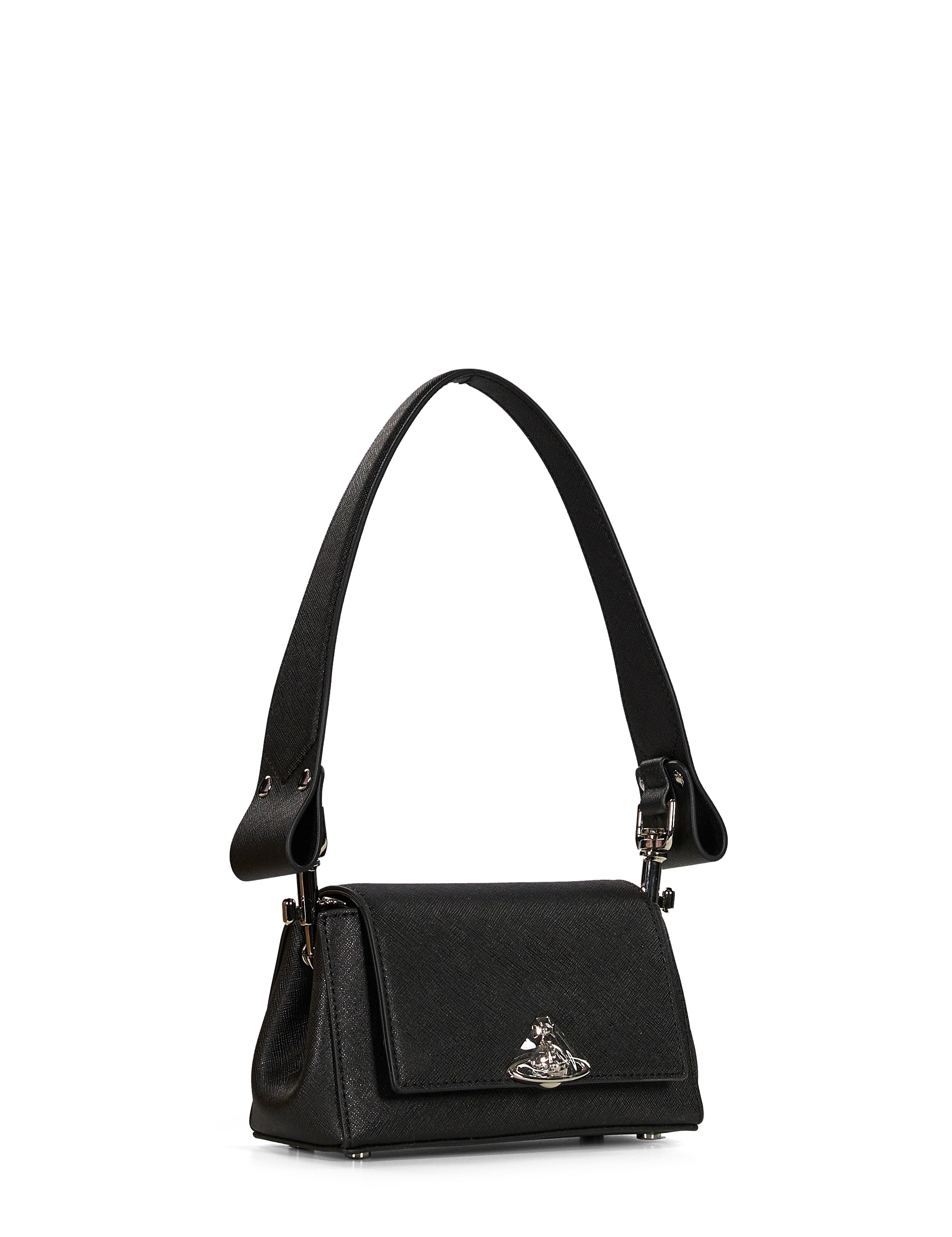 Borsa con logo Hazel in nero 