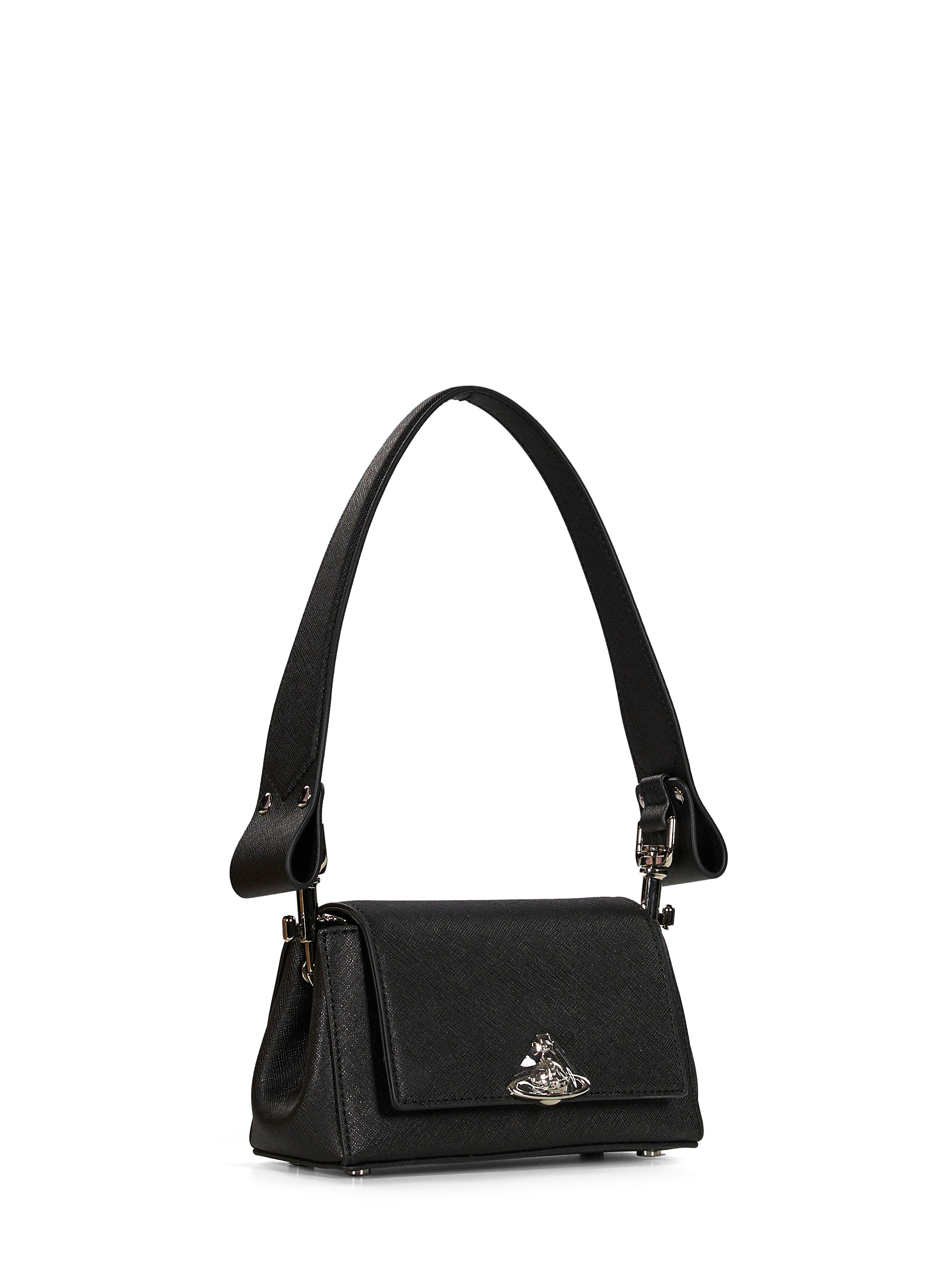 Borsa con logo Hazel in nero 