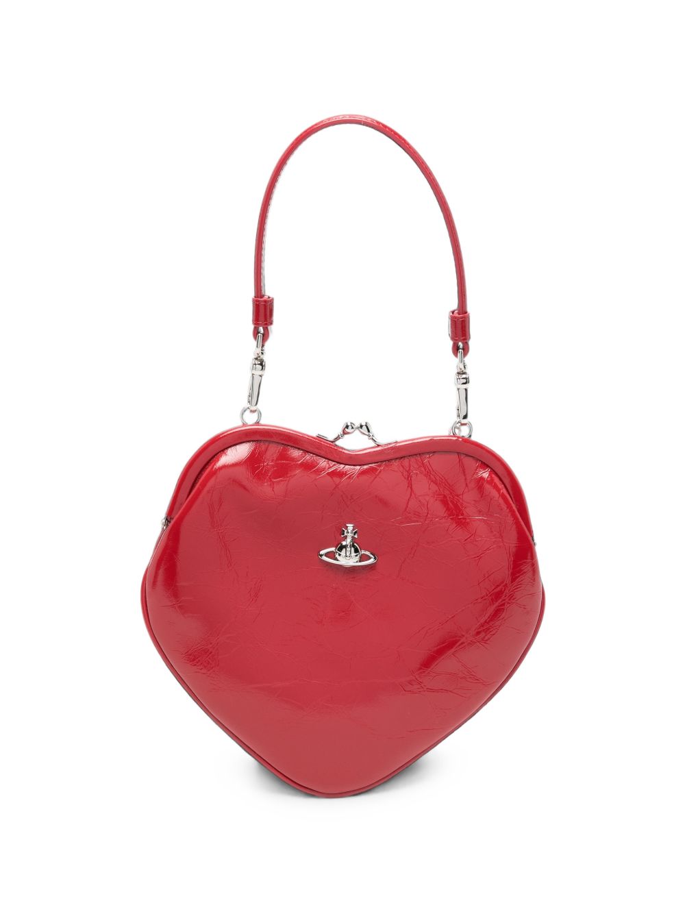 Borsa a mano Belle Heart in rosso 