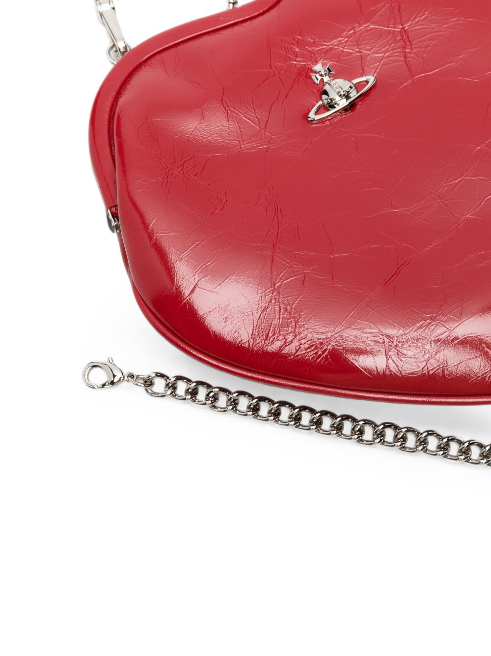 Borsa a mano Belle Heart in rosso 