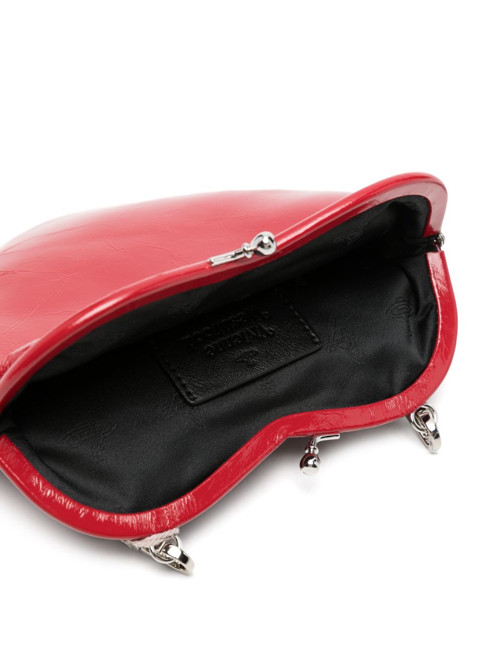 Borsa a mano Belle Heart in rosso 