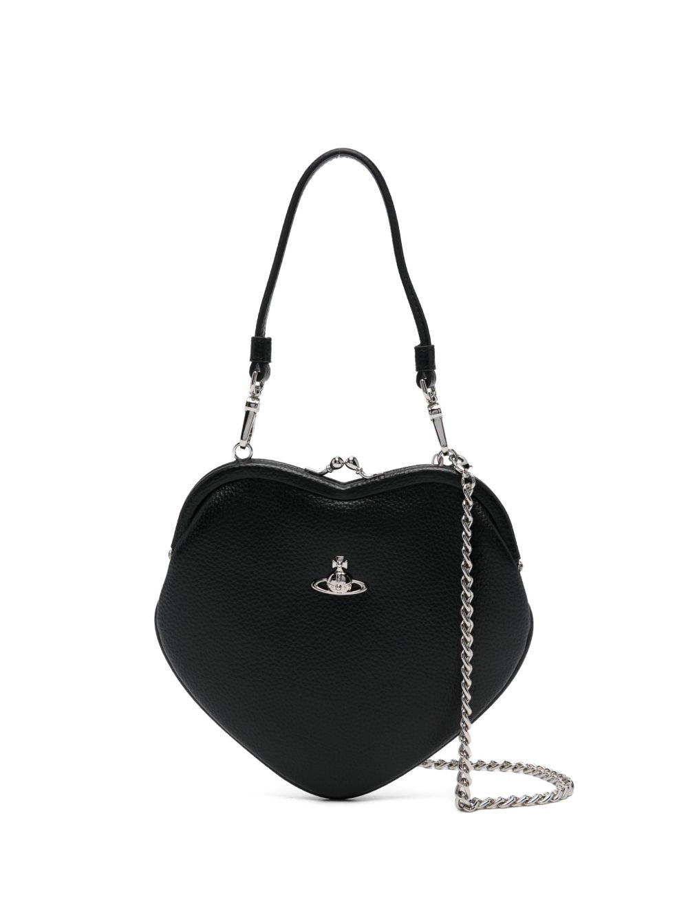 Borsa a cuore Belle in nero 