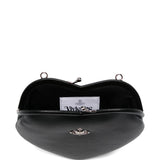 Borsa a cuore Belle in nero 