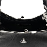 Borsa a spalla Chame Frame in nero 