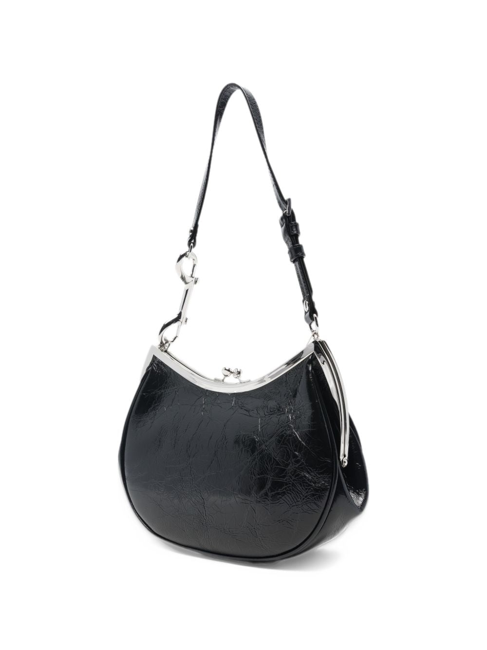Borsa a spalla Chame Frame in nero 