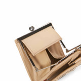 Portafoglio bifold con stampa grafica multicolore 