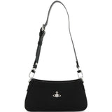 Borsa Tasha con logo Orb in nero 