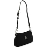 Borsa Tasha con logo Orb in nero 