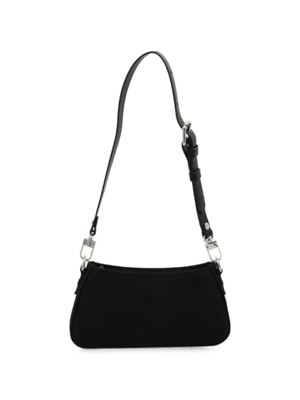 Borsa Tasha con logo Orb in nero 