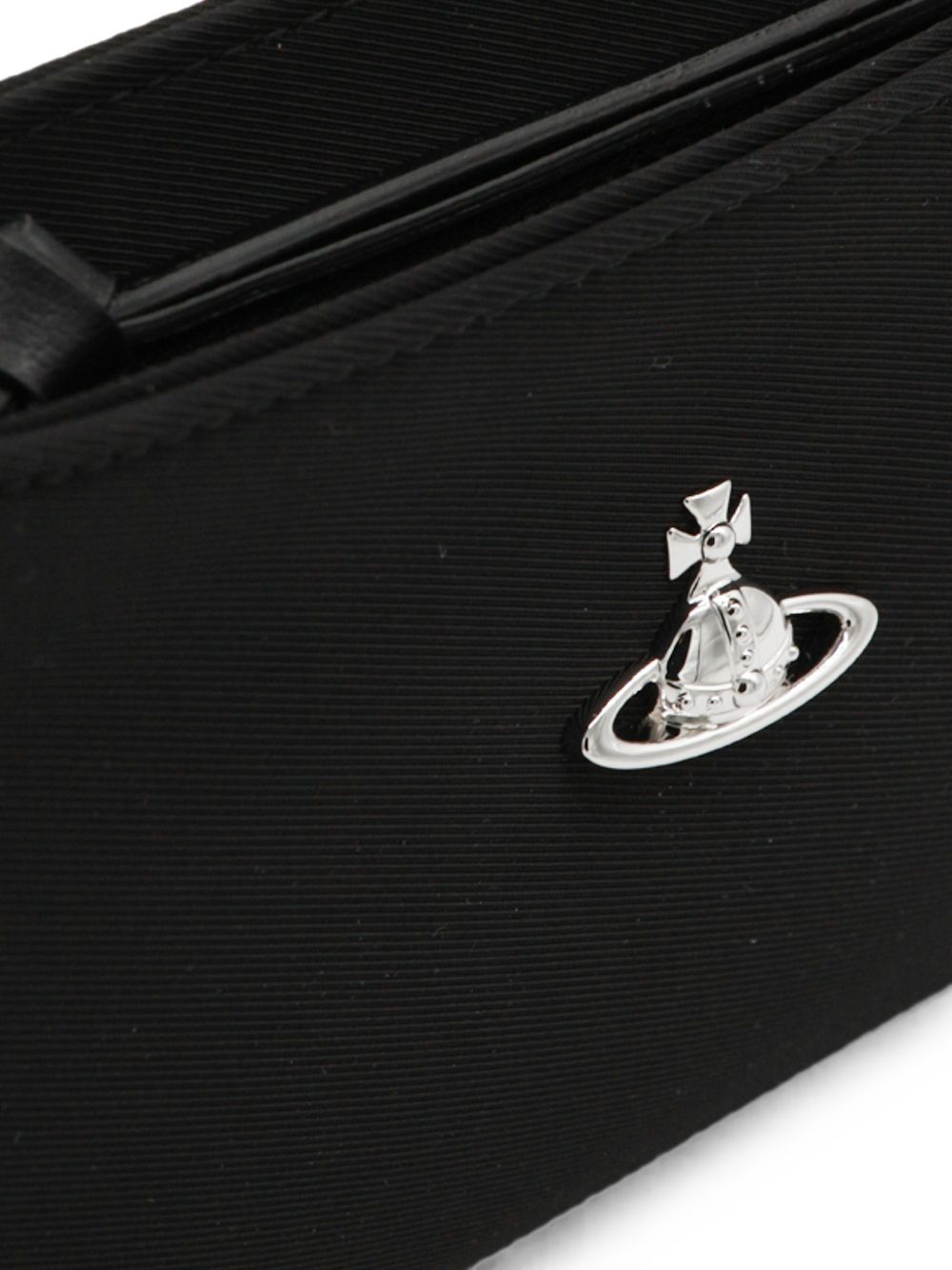 Borsa Tasha con logo Orb in nero 