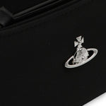 Borsa Tasha con logo Orb in nero 