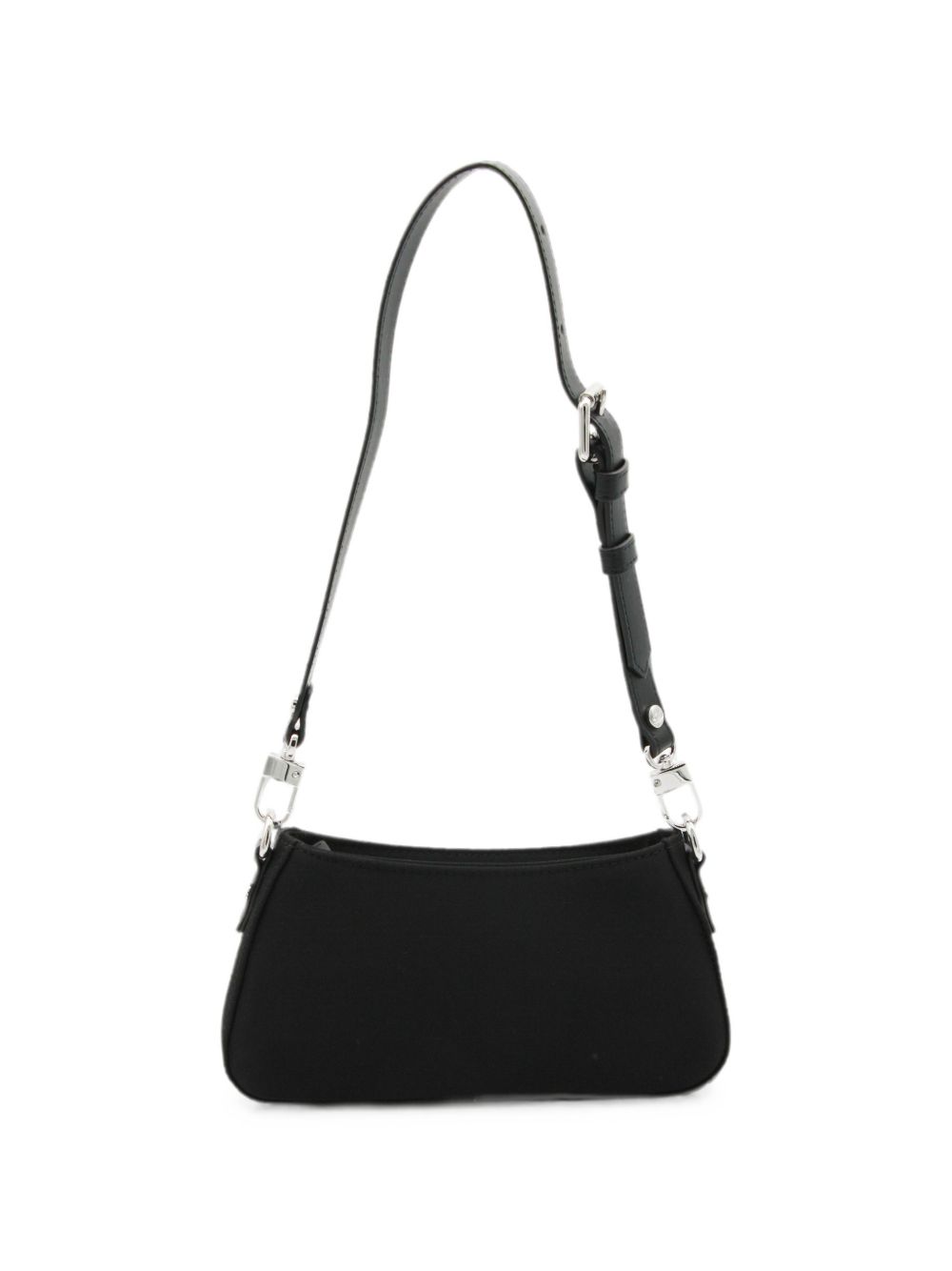 Borsa Tasha con logo Orb in nero 