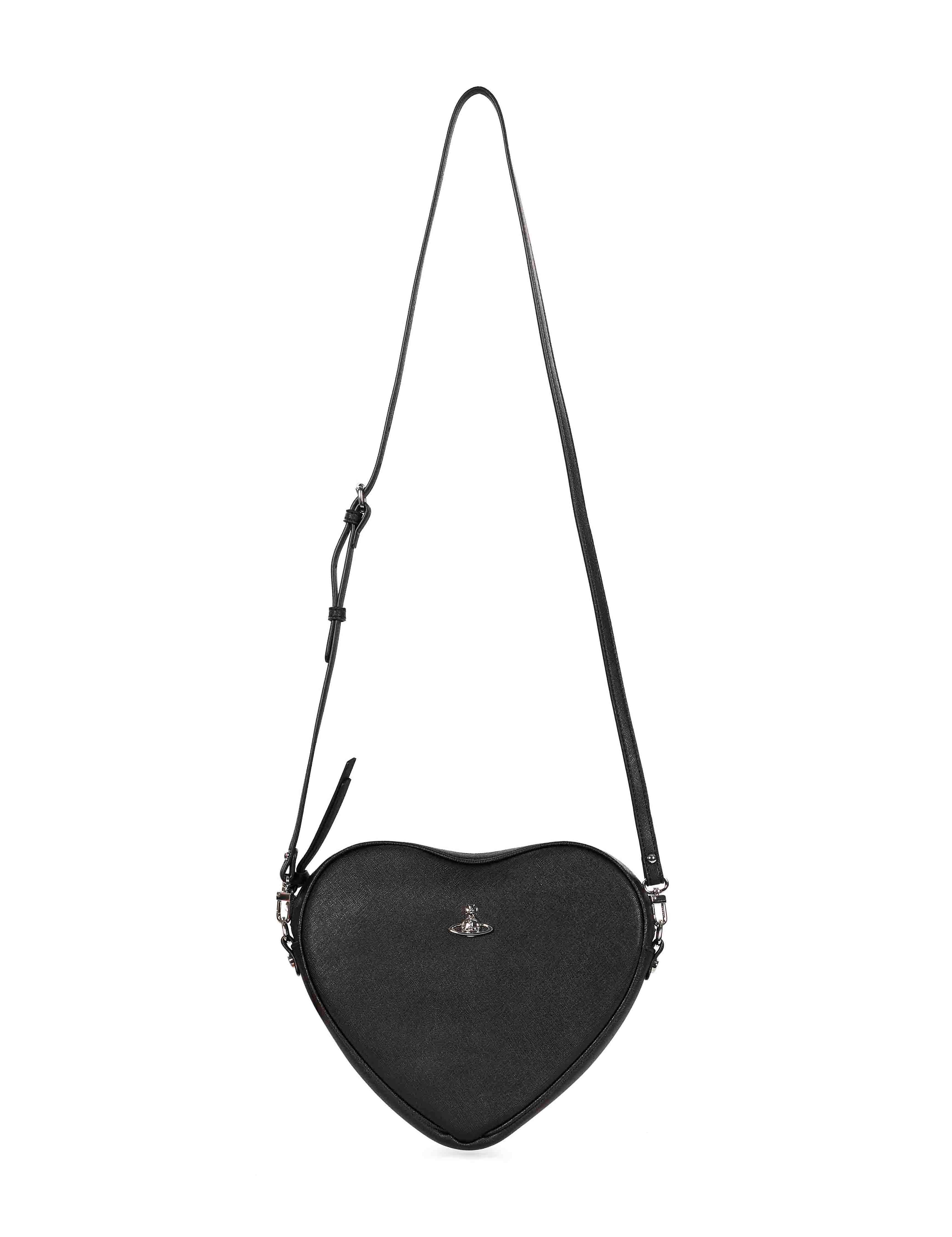 Borsa a cuore Alexa heart in nero 