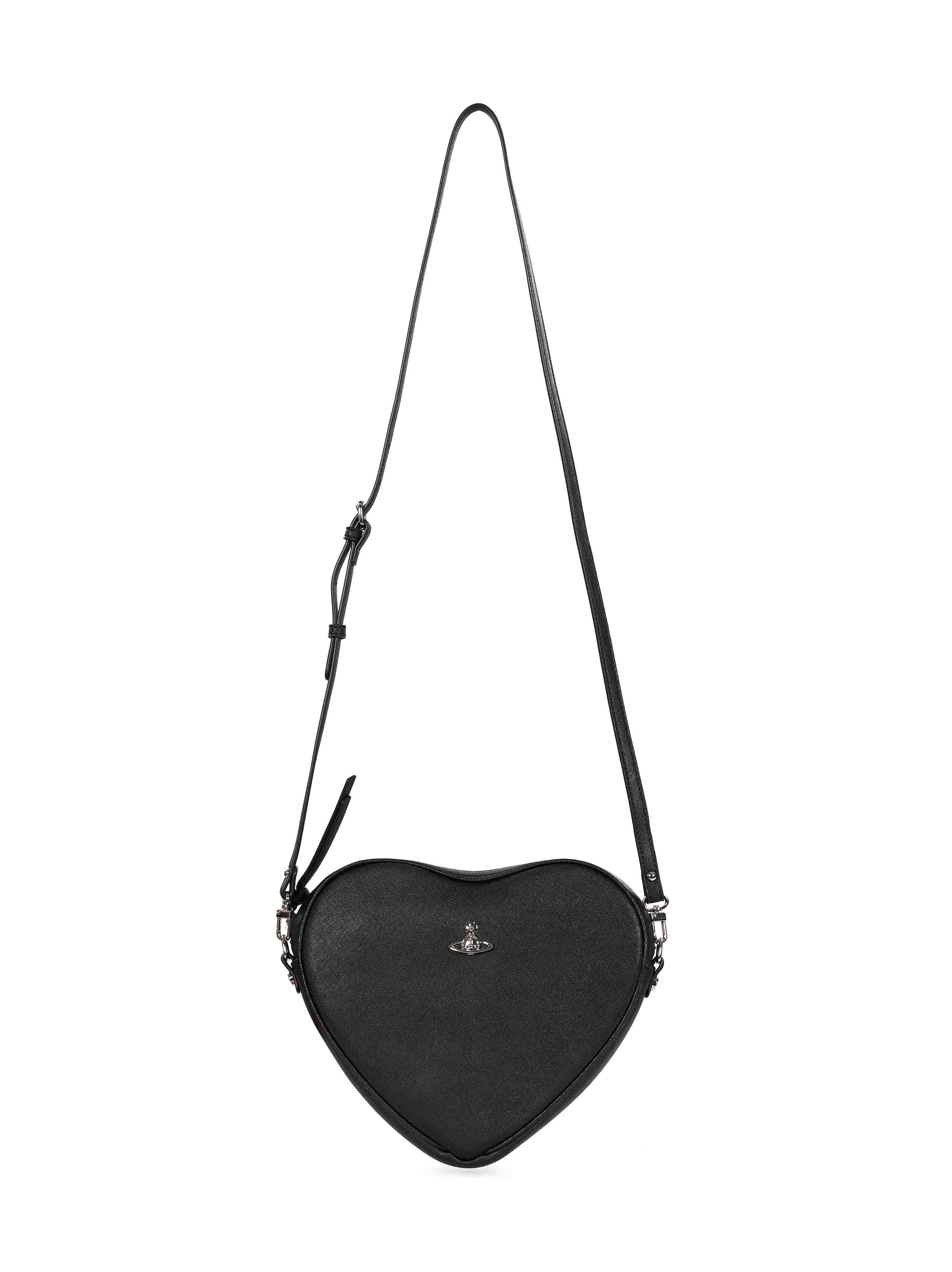 Borsa a cuore Alexa heart in nero 
