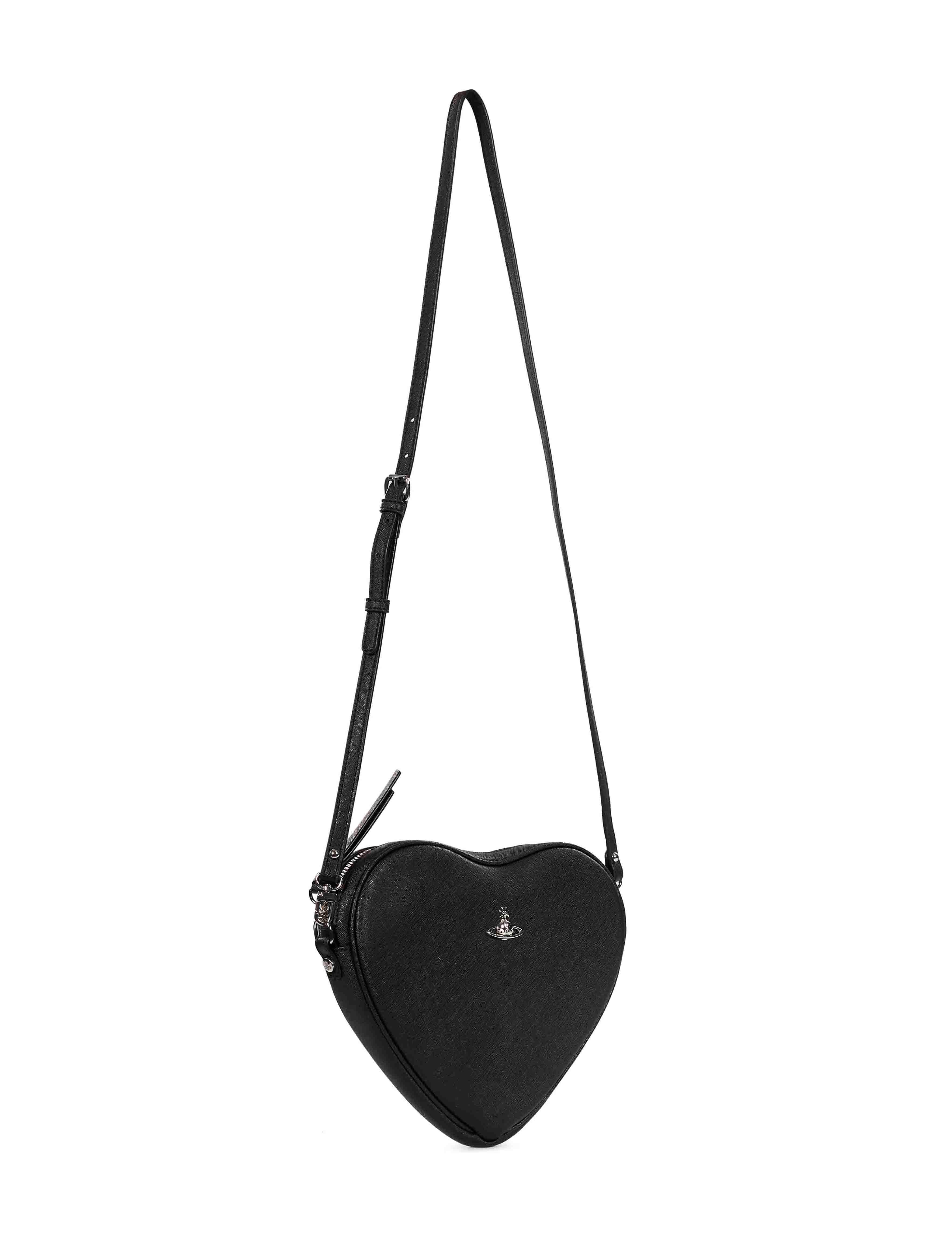 Borsa a cuore Alexa heart in nero 