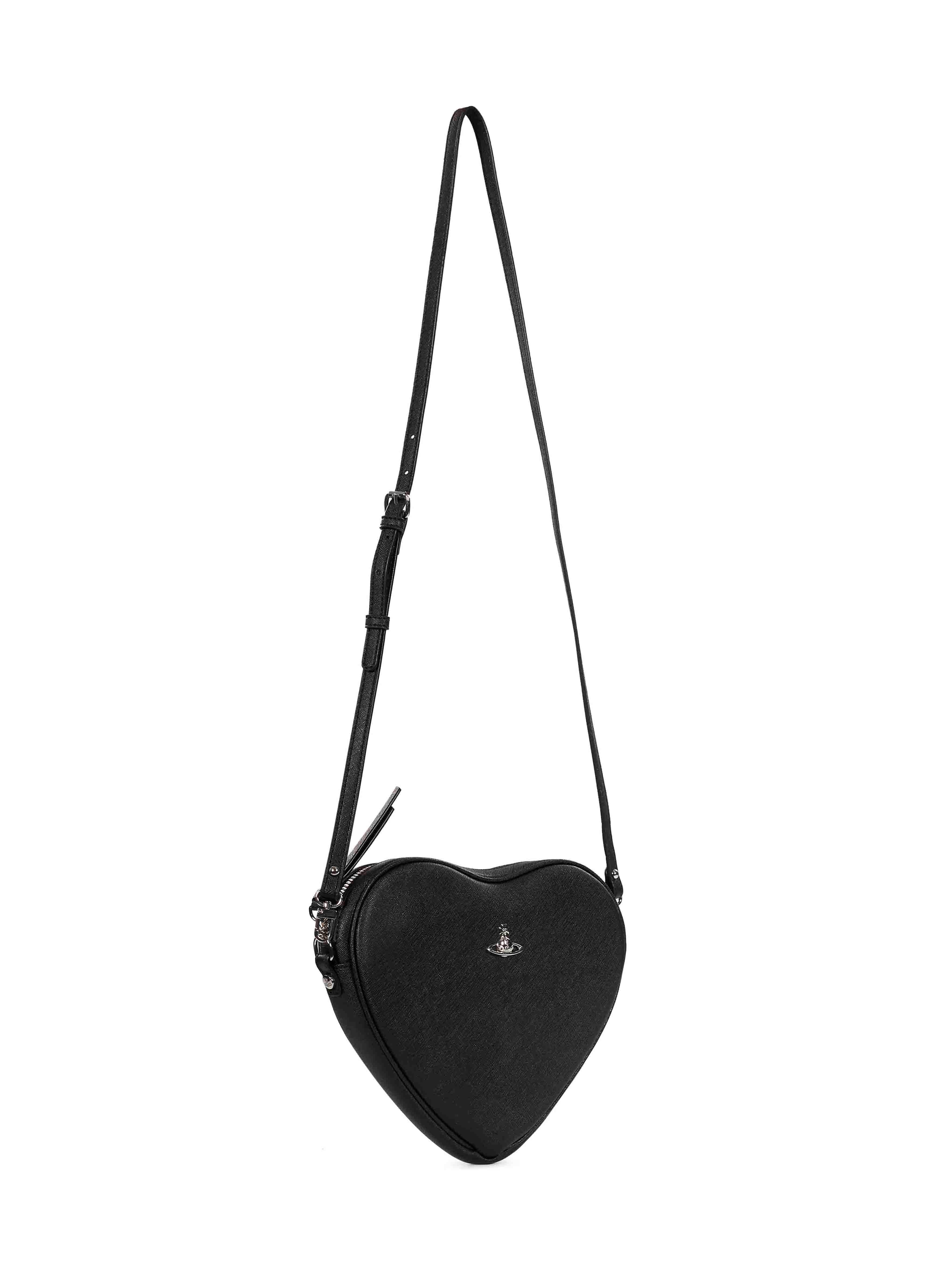 Borsa a cuore Alexa heart in nero 