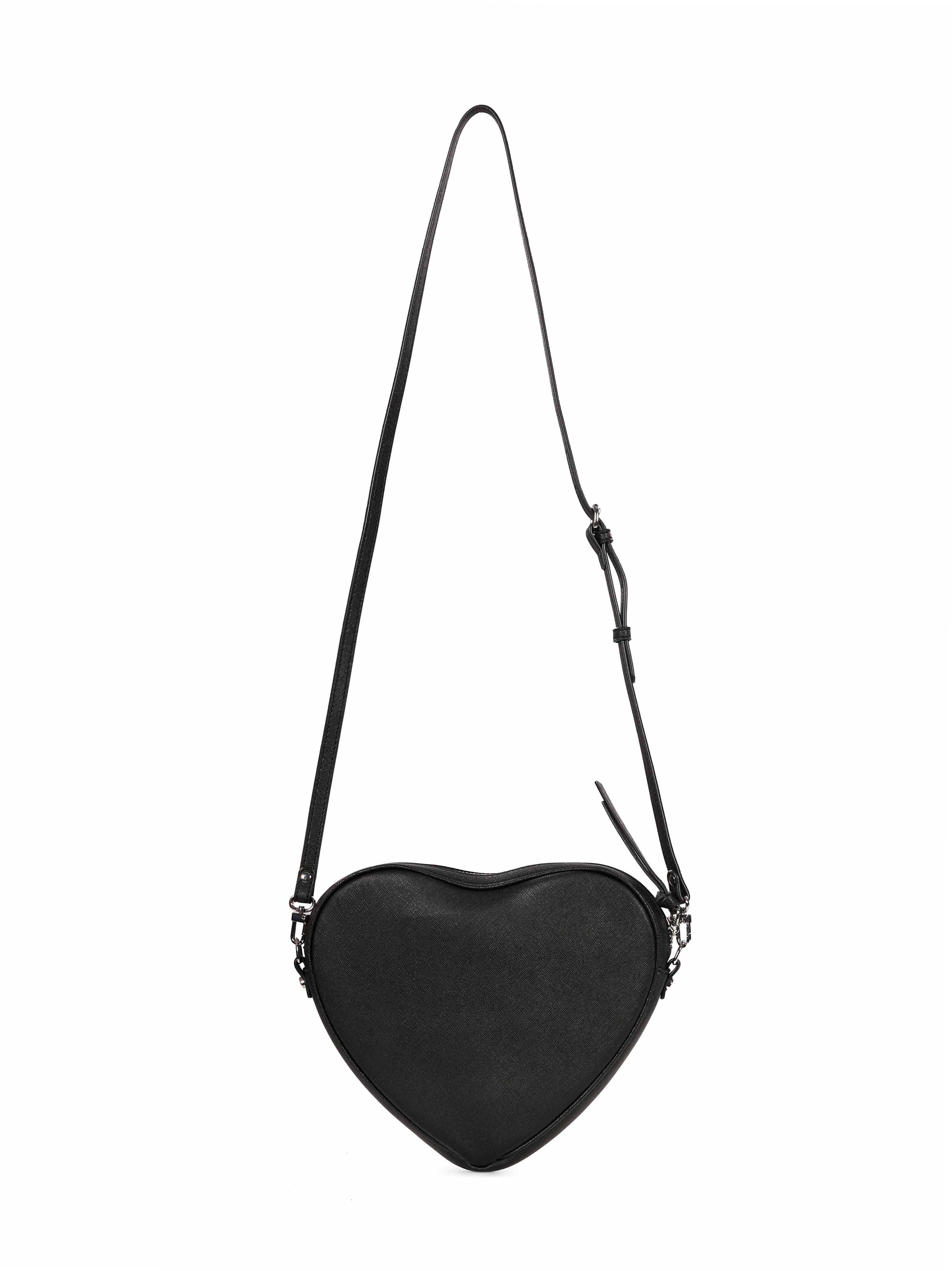 Borsa a cuore Alexa heart in nero 