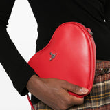 Borsa Alexa Heart in rosso 