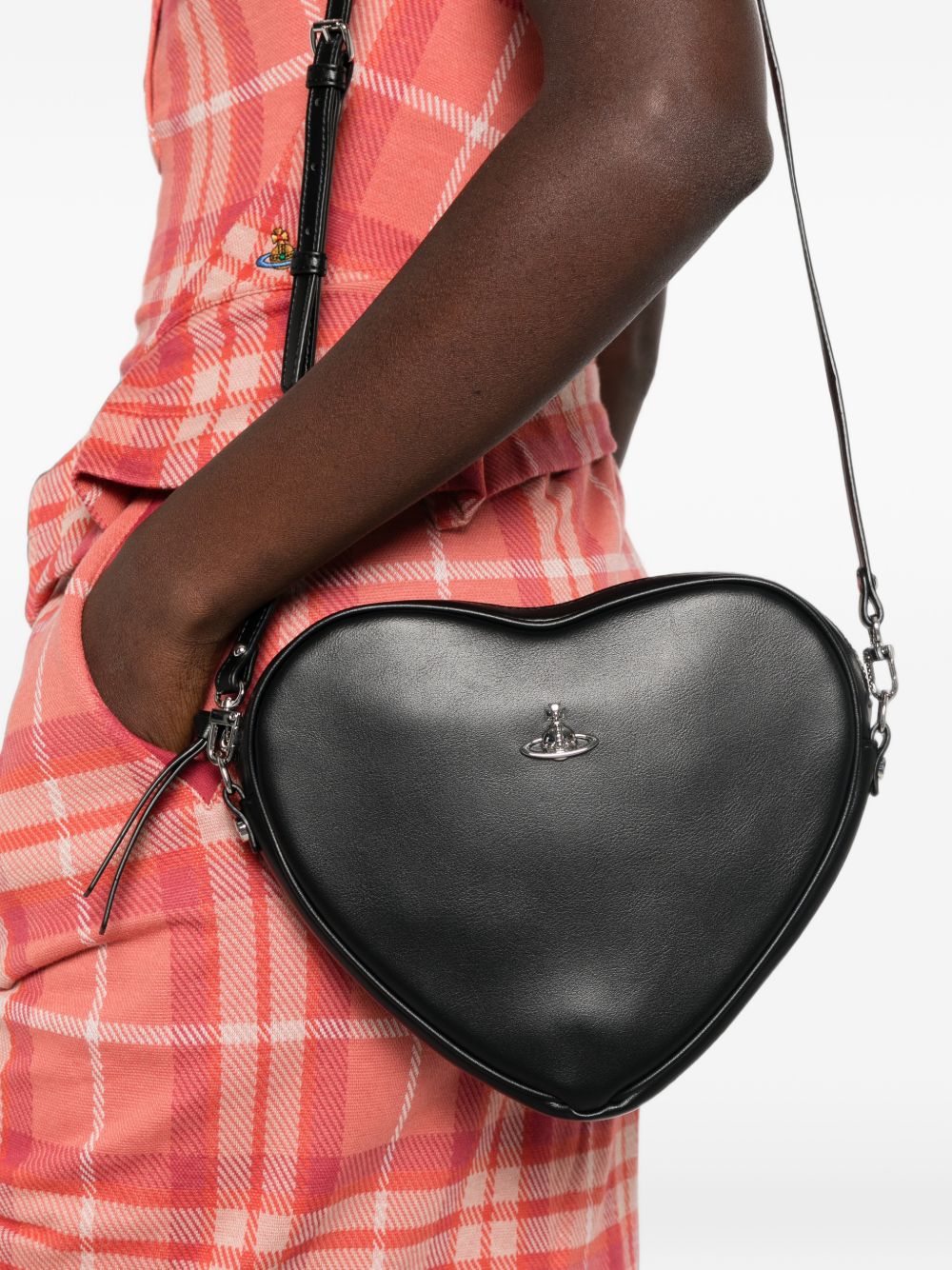 Borsa Alexa Heart in nero 