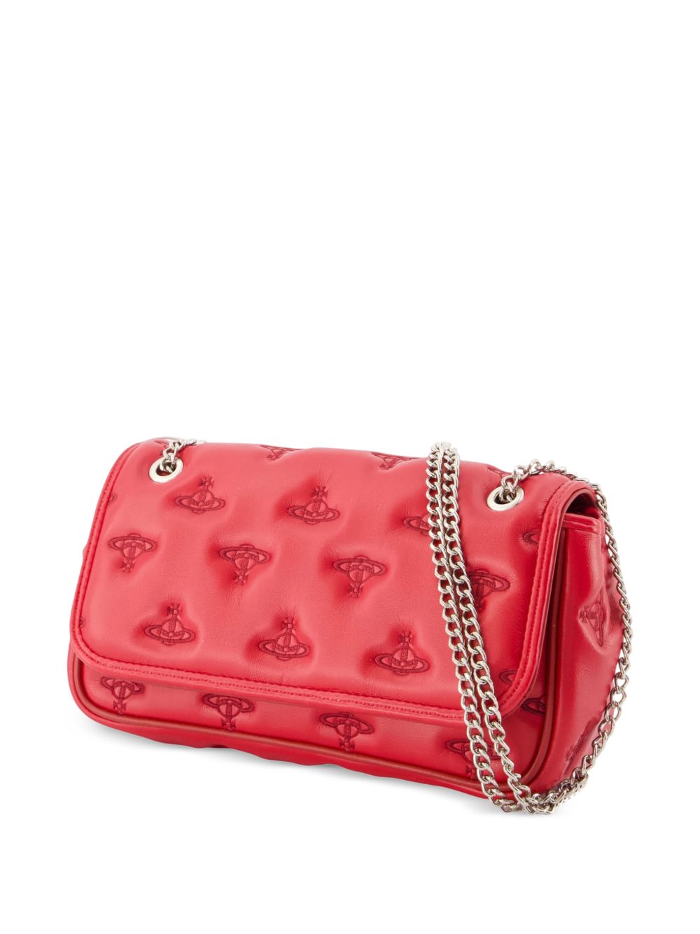 Borsa Chain in rosso 