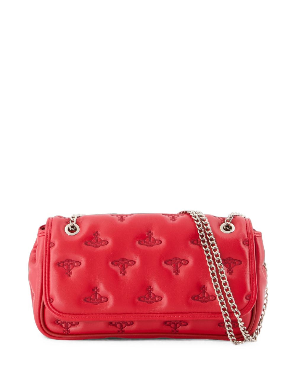 Borsa Chain in rosso 