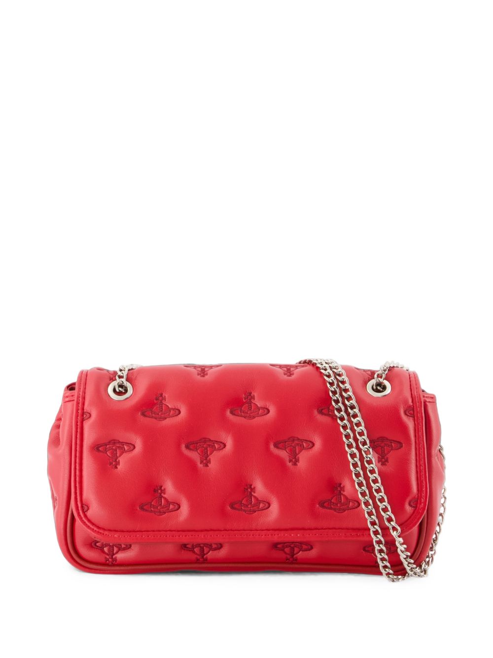 Borsa Chain in rosso 