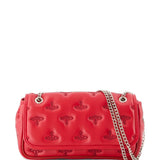 Borsa Chain in rosso 