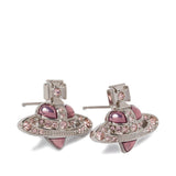 Orecchini New Diamante Heart in rosa 