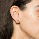 Orecchini Diamante Heart in oro 