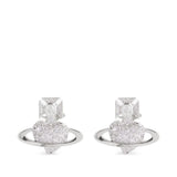 Orecchini con cristalli Agatha in argento 