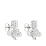 Orecchini con cristalli Agatha in argento 