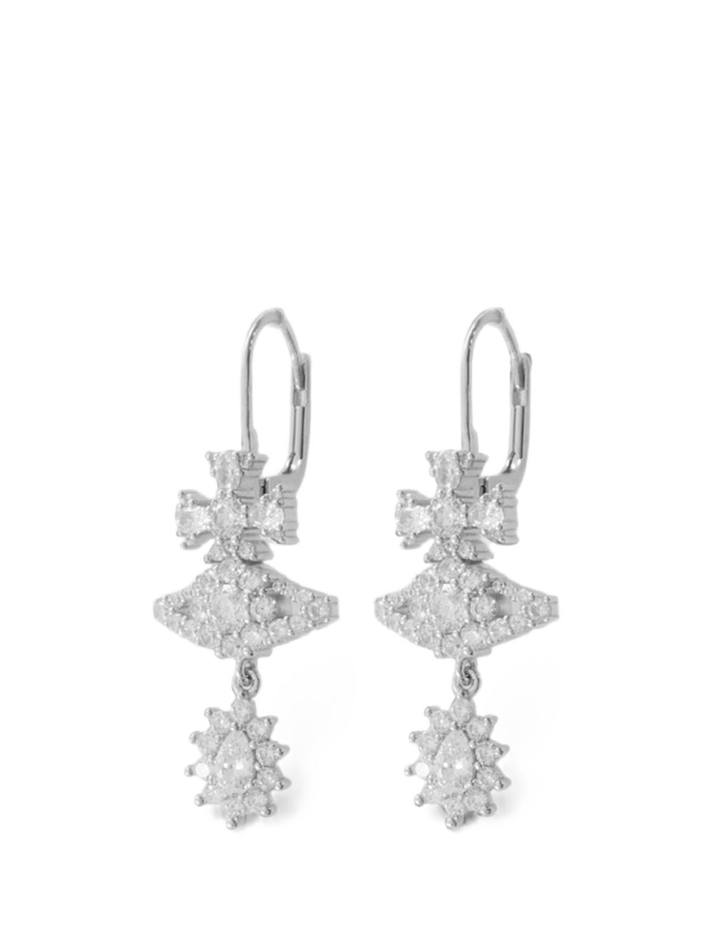 Orecchini pendenti Masha in argento 