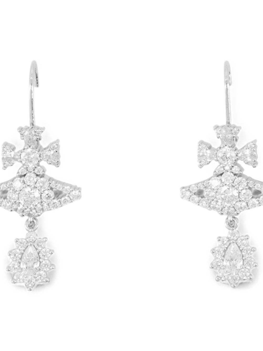Orecchini pendenti Masha in argento 