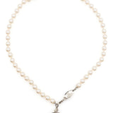 Collana Simonetta con perle in avorio 