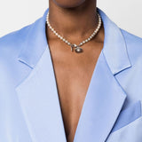 Collana Simonetta con perle in avorio 