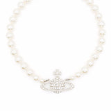 Collana Bas Relief con perle in argento 